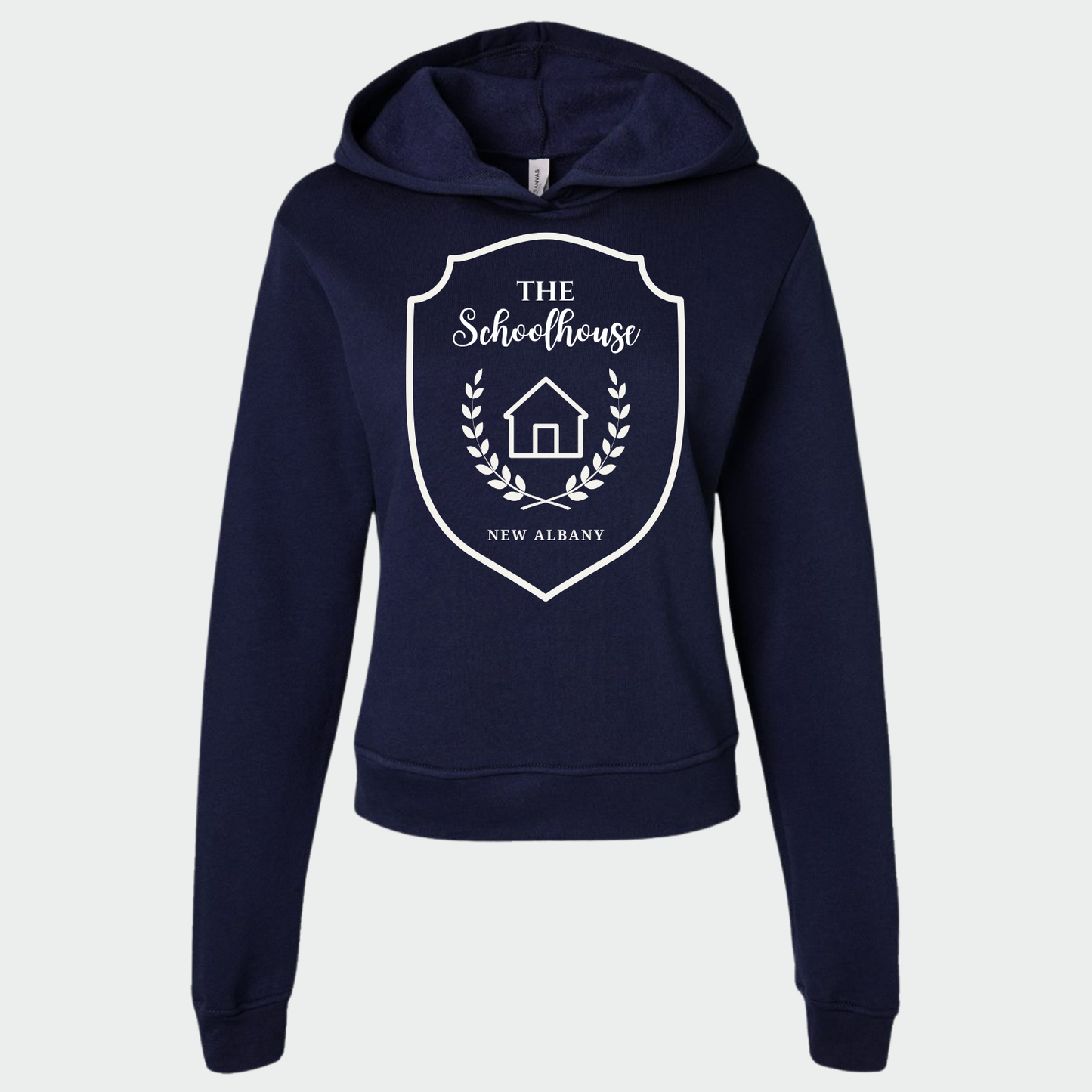 The Schoolhouse: Women's Hooded Sponge Fleece Sweatshirt