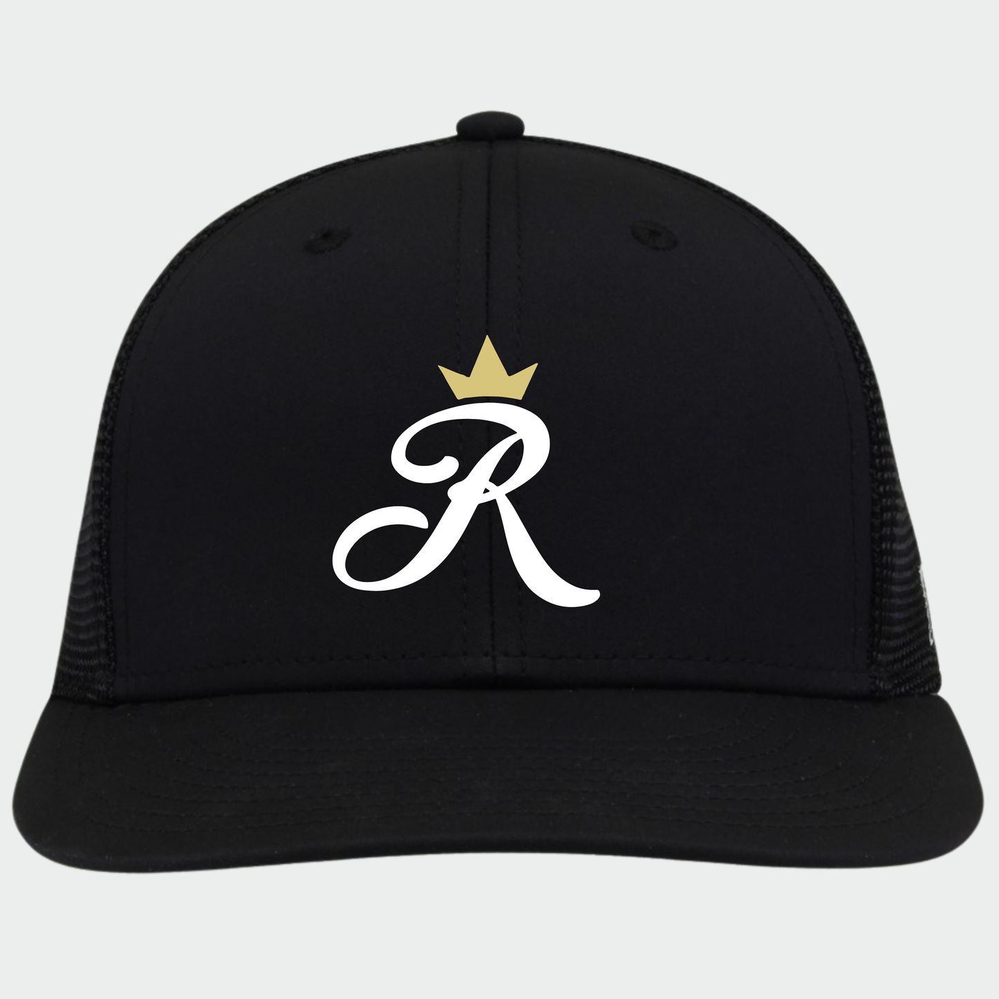TCR: Crown R, Performance Trucker Cap *3D Embroidered*