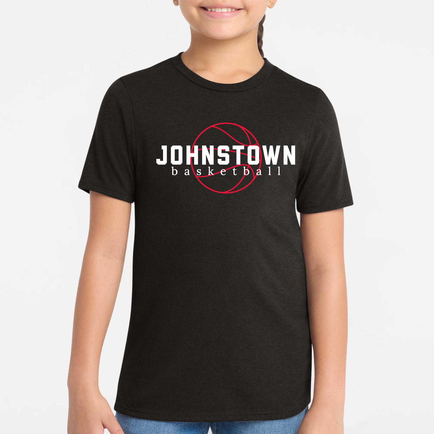 JYAA: Johnstown Basketball Blended T-Shirt