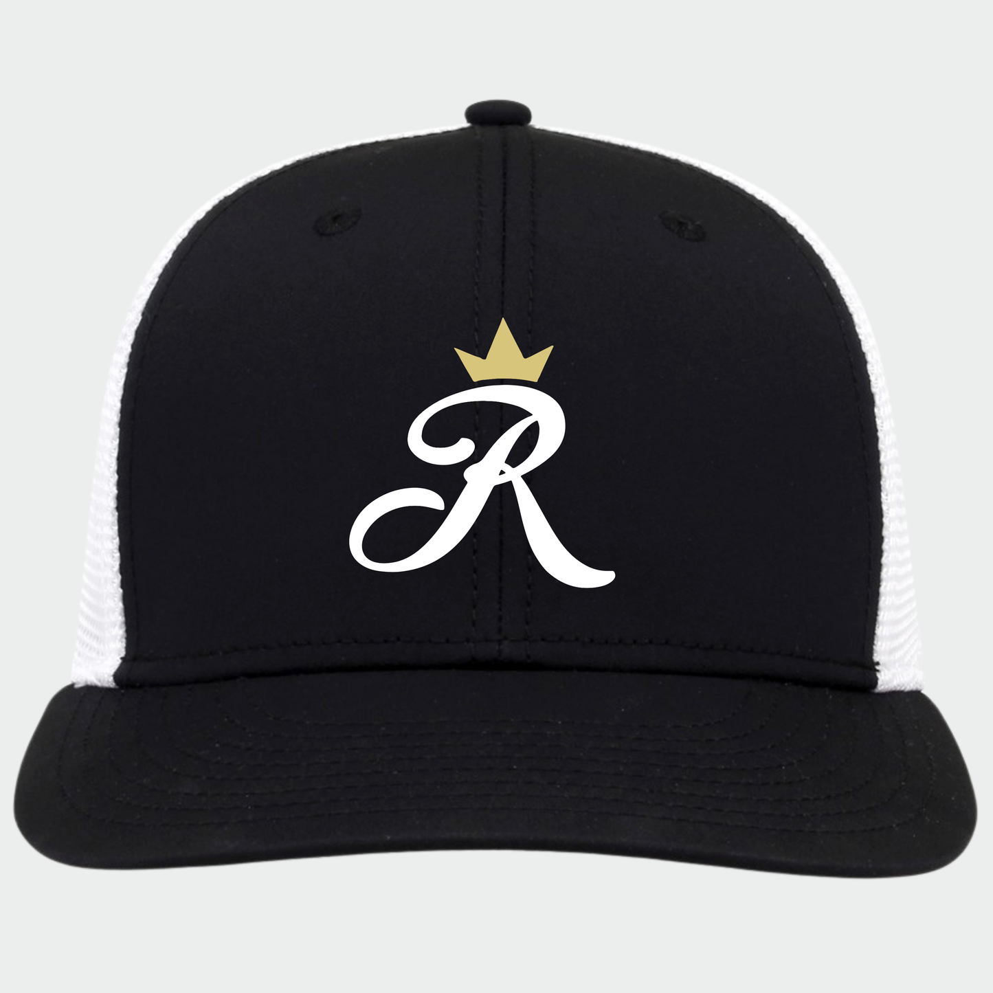 TCR: Crown R, Performance Trucker Cap *3D Embroidered*