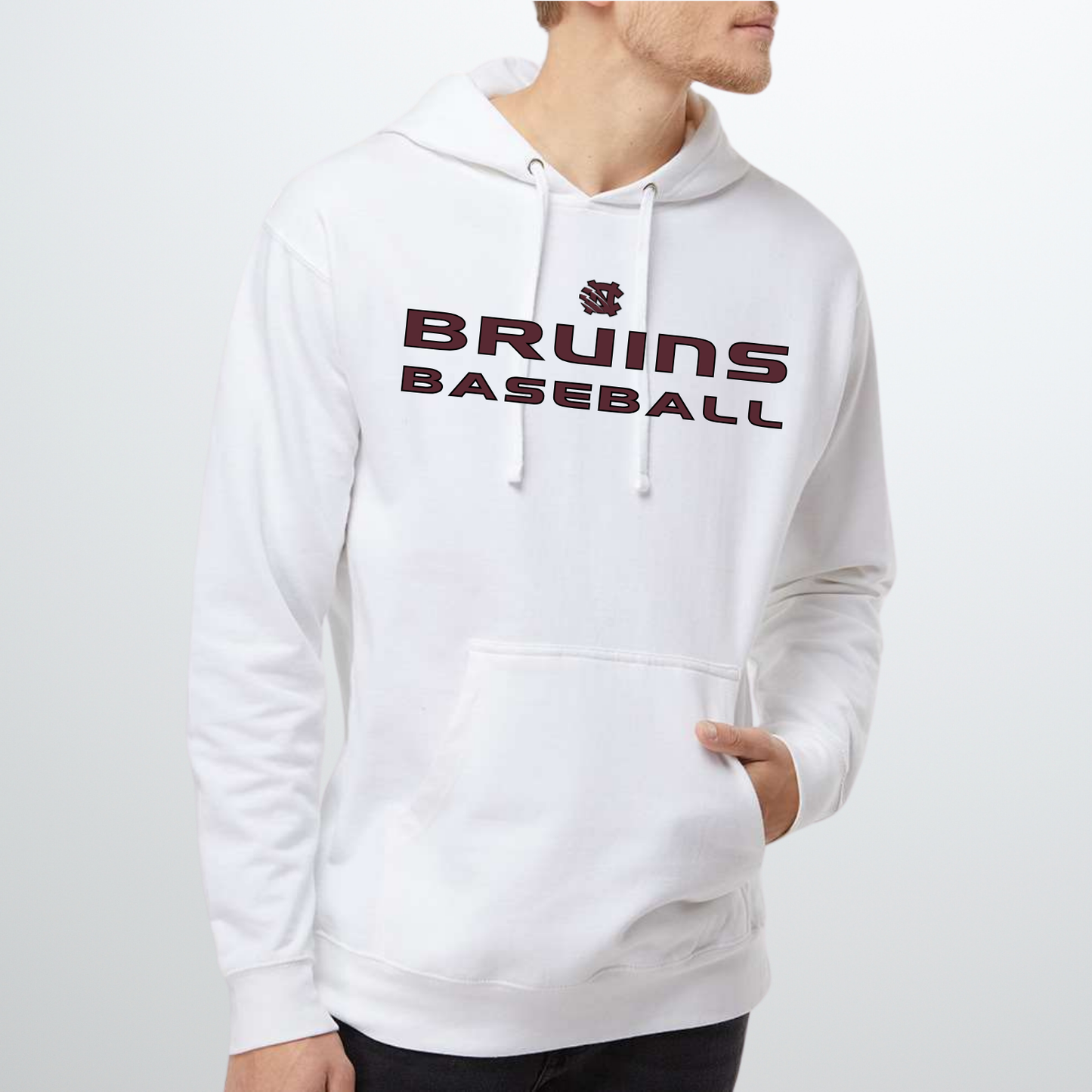 Bruins: Baseball Hooded Sweatshirt
