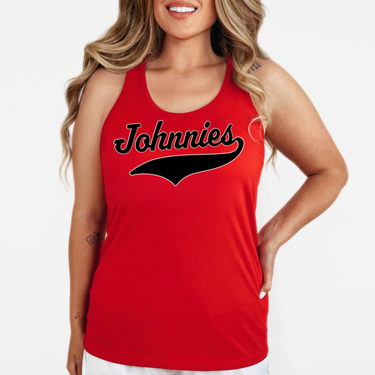 JTB: Johnnies Swash Women's Racerback Tank Top