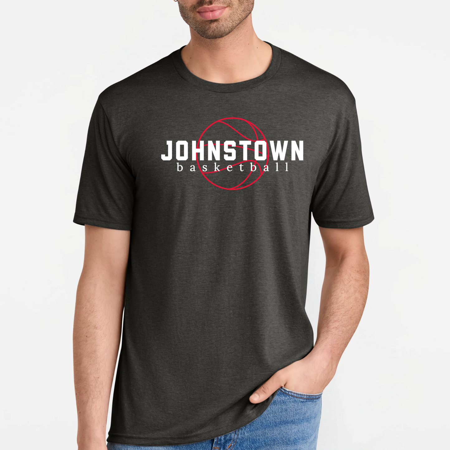JYAA: Johnstown Basketball Blended T-Shirt