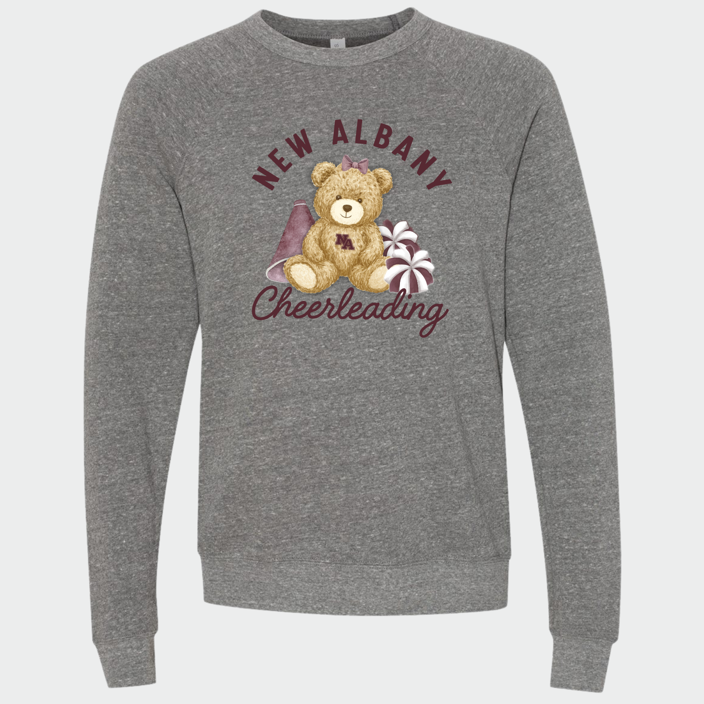 NAYCHEER: Classic Logo Sponge Fleece Crew Sweatshirt