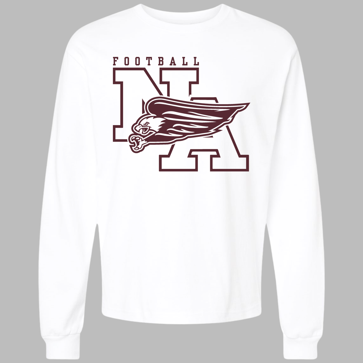 NAFOOTBALL: Heavyweight Long Sleeve Tee