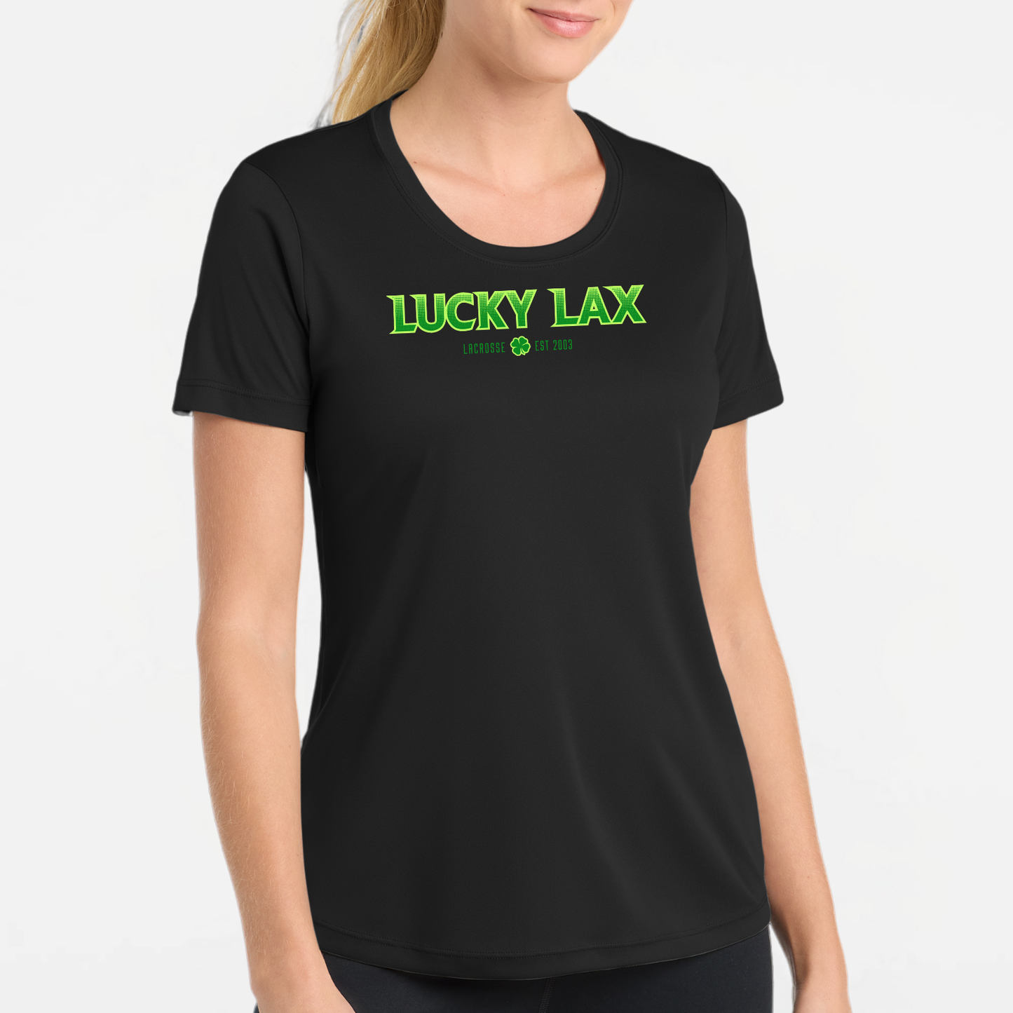 LuckyLax: Women's Tech Tshirt