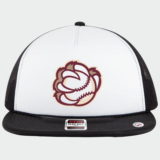 BRUINS: Baseball Claw Foam Flex-Bill Trucker Hat