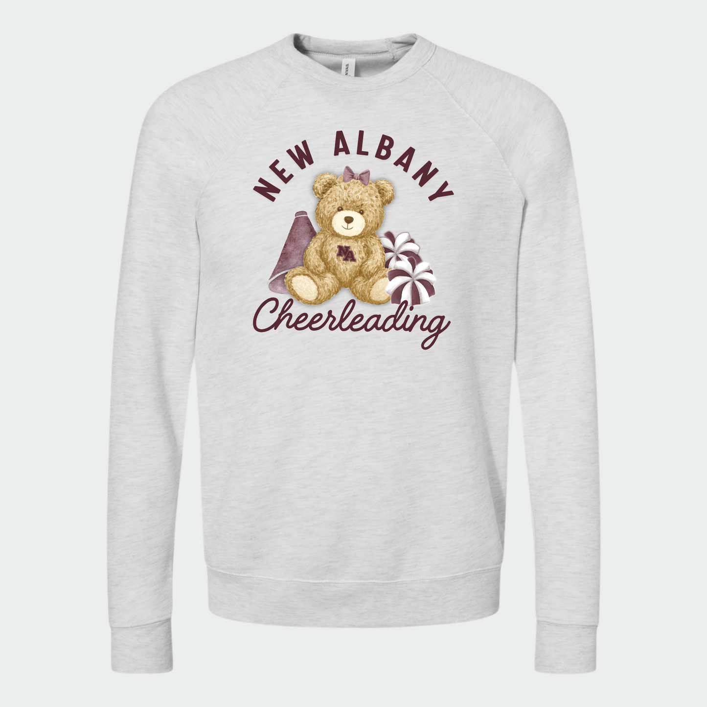 NAYCHEER: Classic Logo Sponge Fleece Crew Sweatshirt