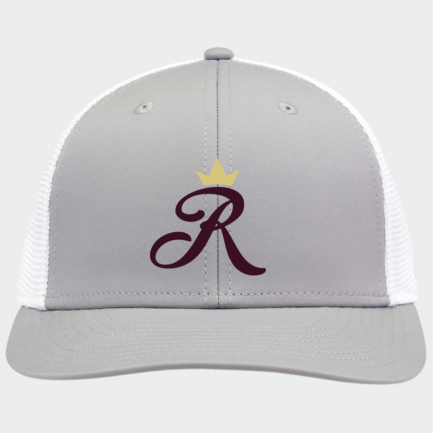 TCR: Crown R, Performance Trucker Cap *3D Embroidered*