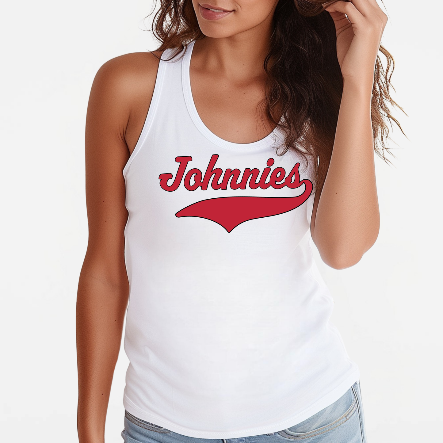 JTB: Johnnies Swash Women's Racerback Tank Top