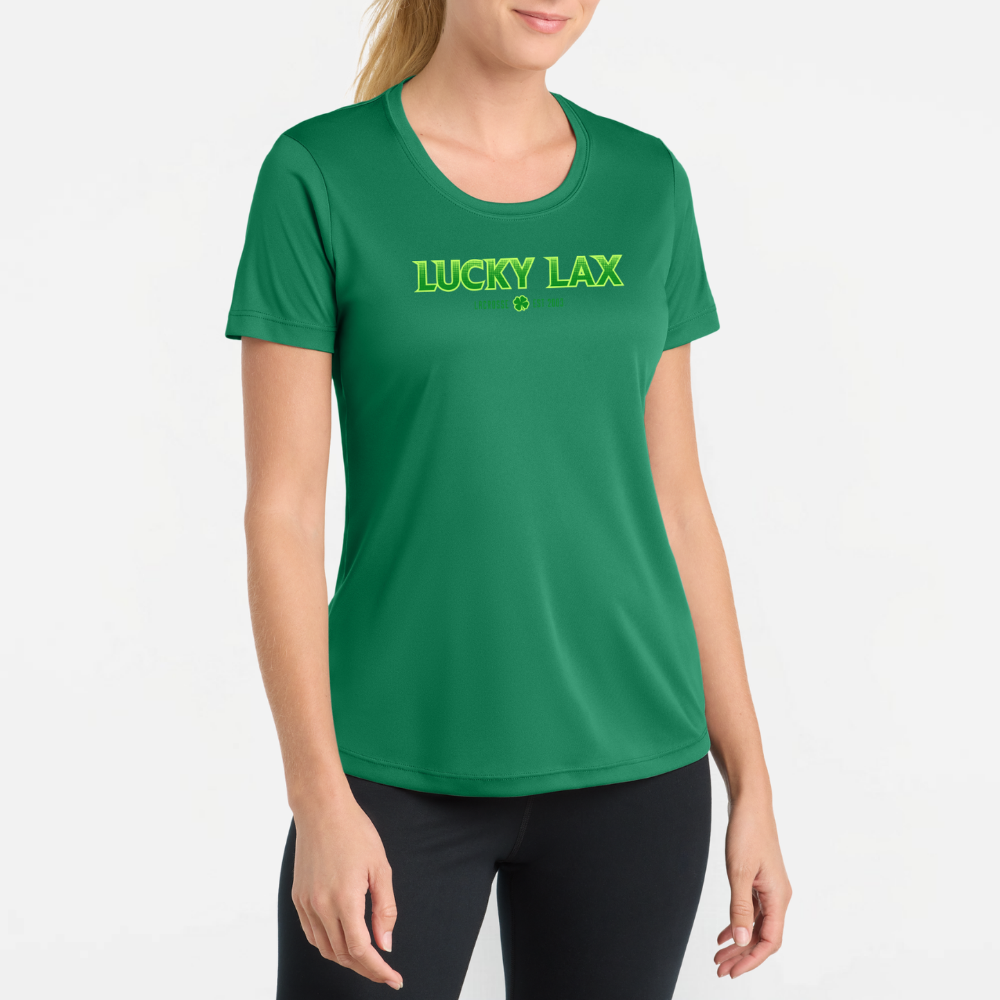 LuckyLax: Women's Tech Tshirt