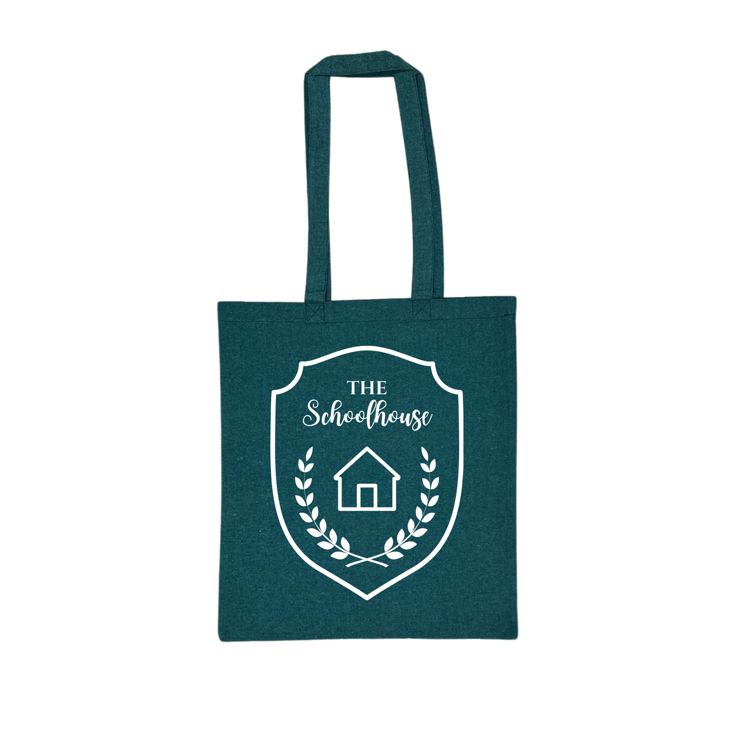 The Schoolhouse Logo Recycled Canvas Tote