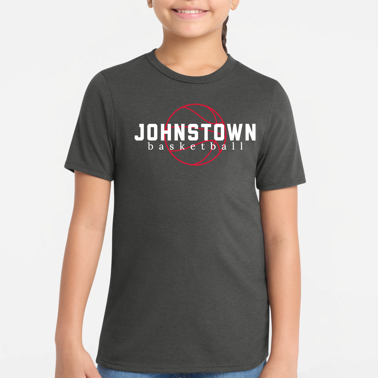 JYAA: Johnstown Basketball Blended T-Shirt