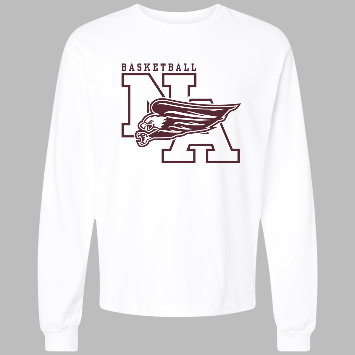 NAGTB: NA Basketball, Heavyweight Long Sleeve Tee