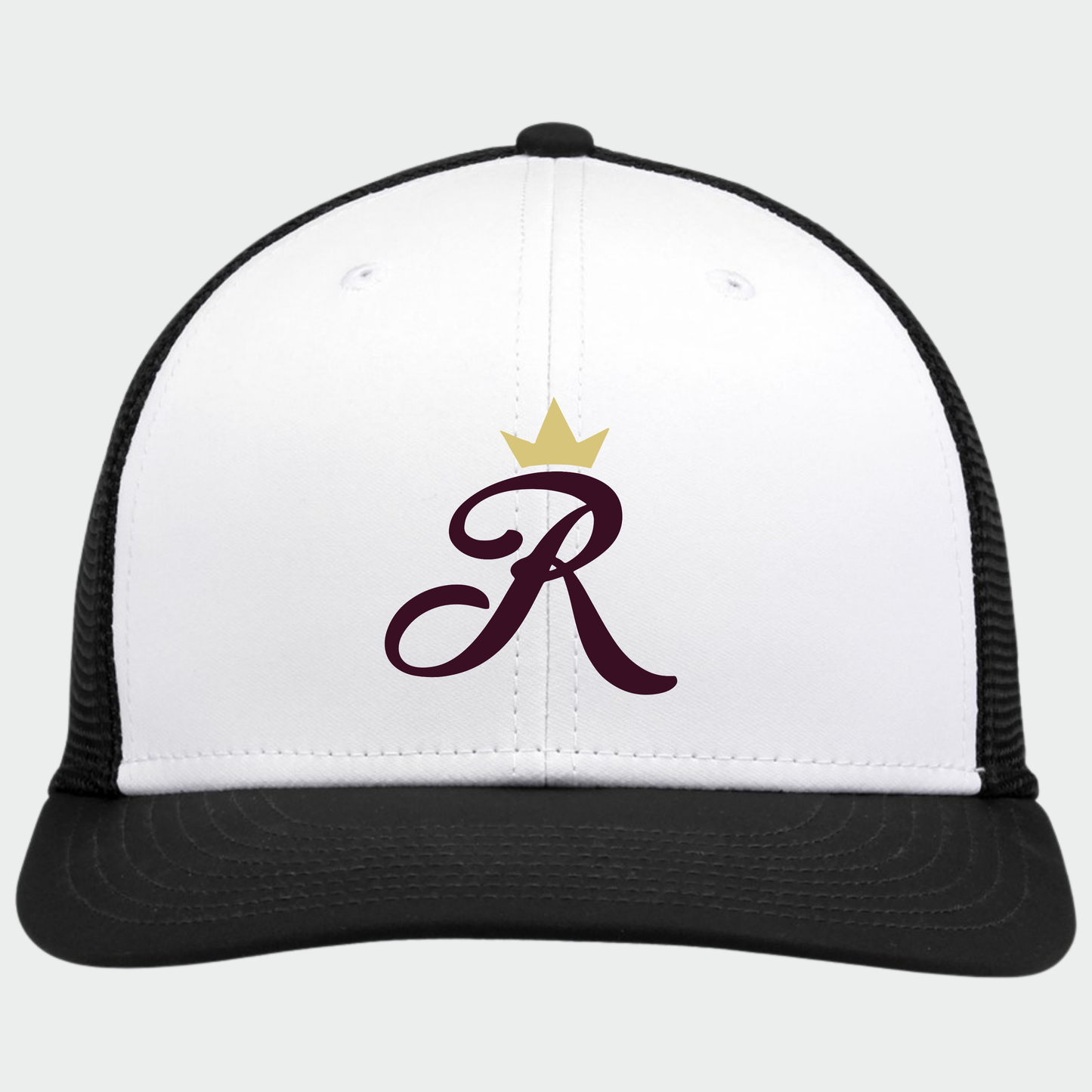 TCR: Crown R, Performance Trucker Cap *3D Embroidered*