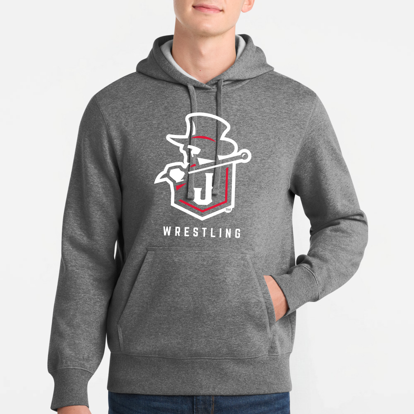 JYAA: Johnstown Wrestling Pullover Hooded Sweatshirt