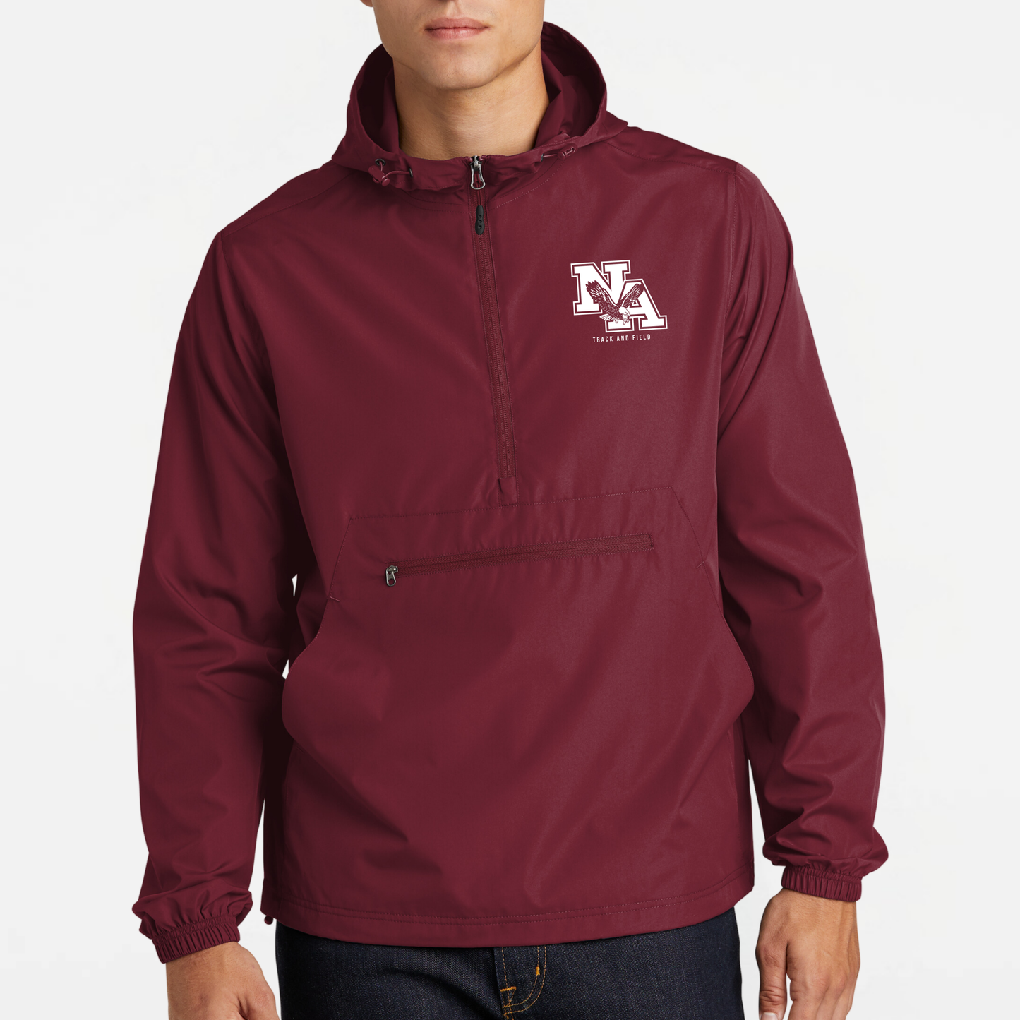 NA Track and Field: Packable Anorak