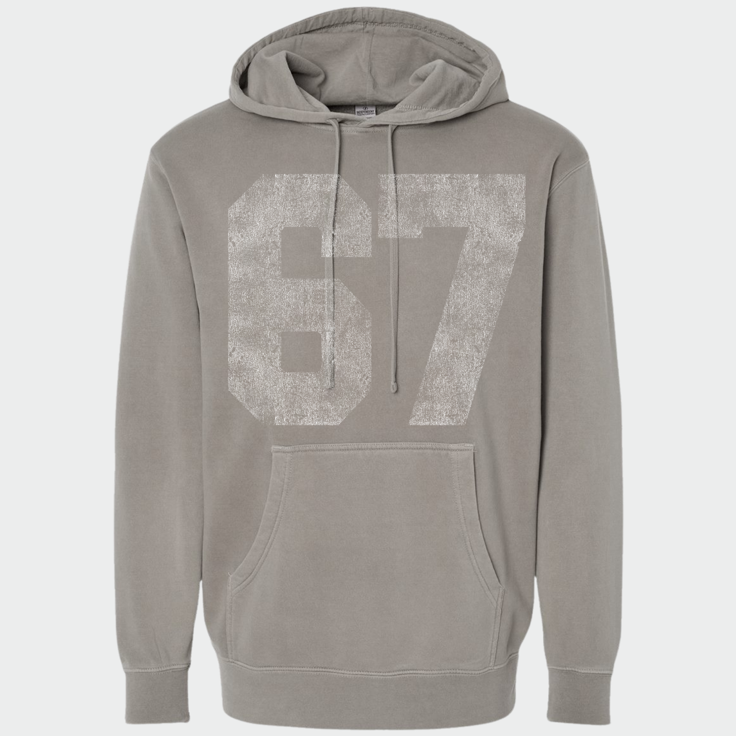 Lucky Number *distressed graphic* Hooded Sweatshirt