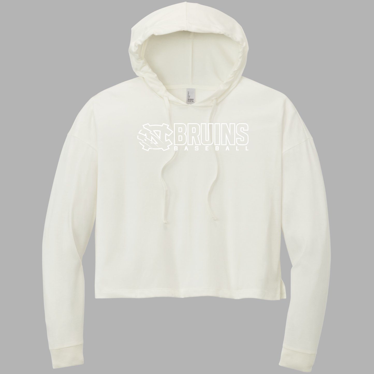 BRUINS: Women's Triblend Long Sleeve Hooded T-Shirt