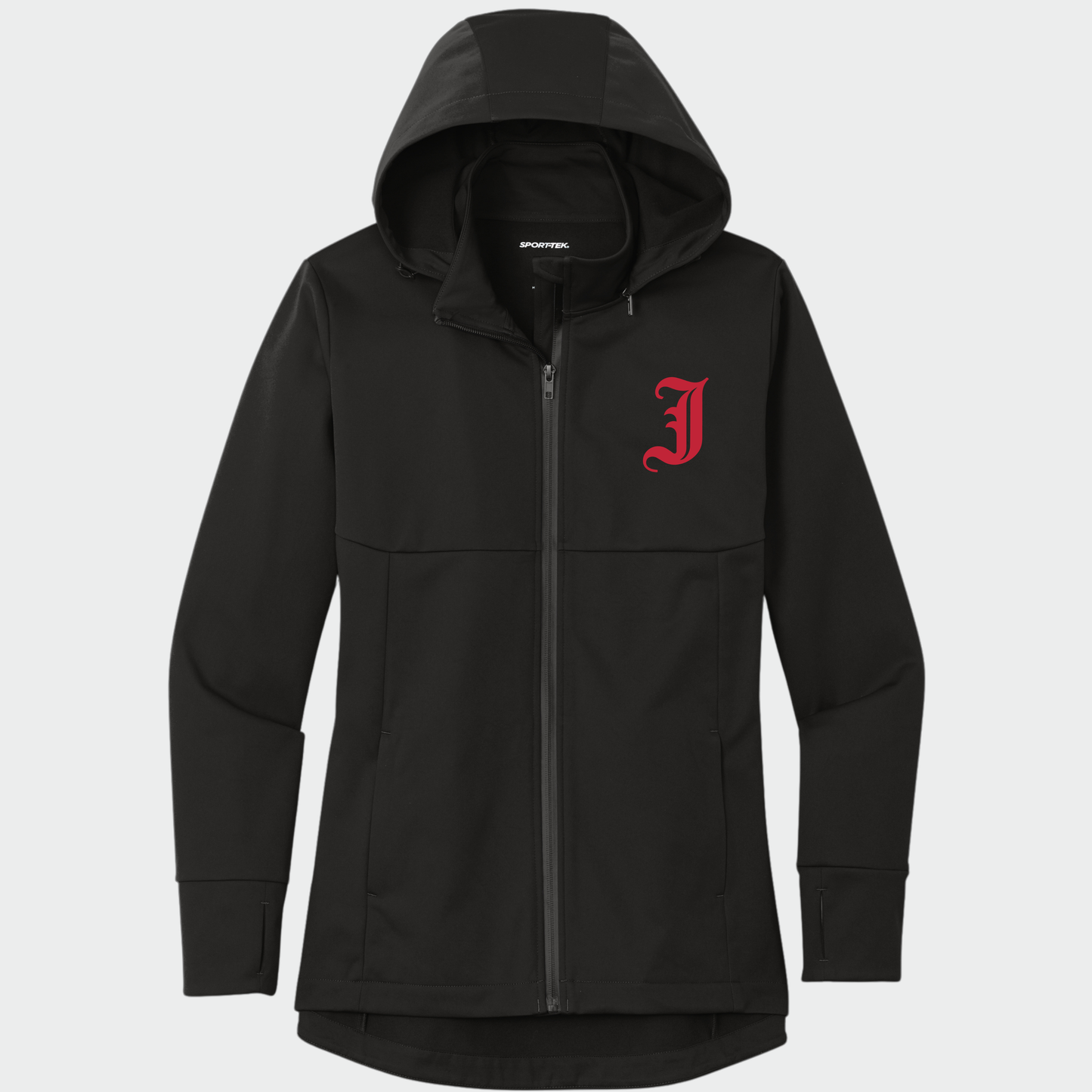 JTB: Old English J Women's Hooded Soft Shell Jacket