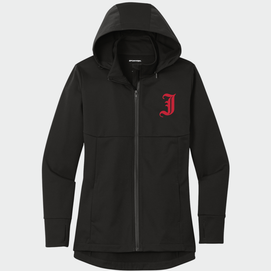 JTB: Old English J Women's Hooded Soft Shell Jacket