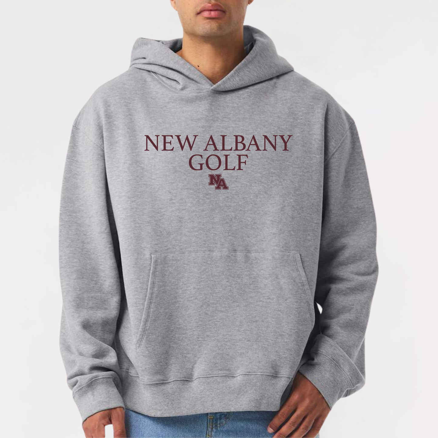 NAGolf: 3D Embroidered, Heavyweight Hooded Sweatshirt