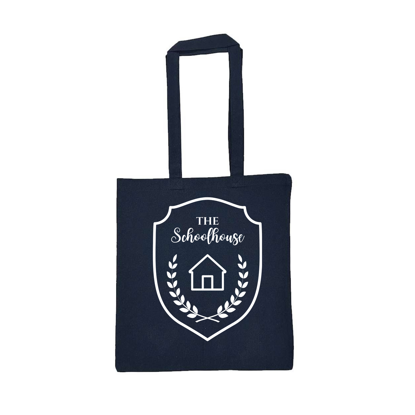 The Schoolhouse Logo Recycled Canvas Tote