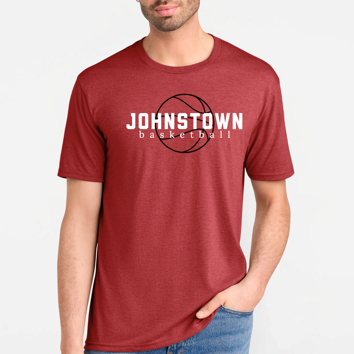 JYAA: Johnstown Basketball Blended T-Shirt