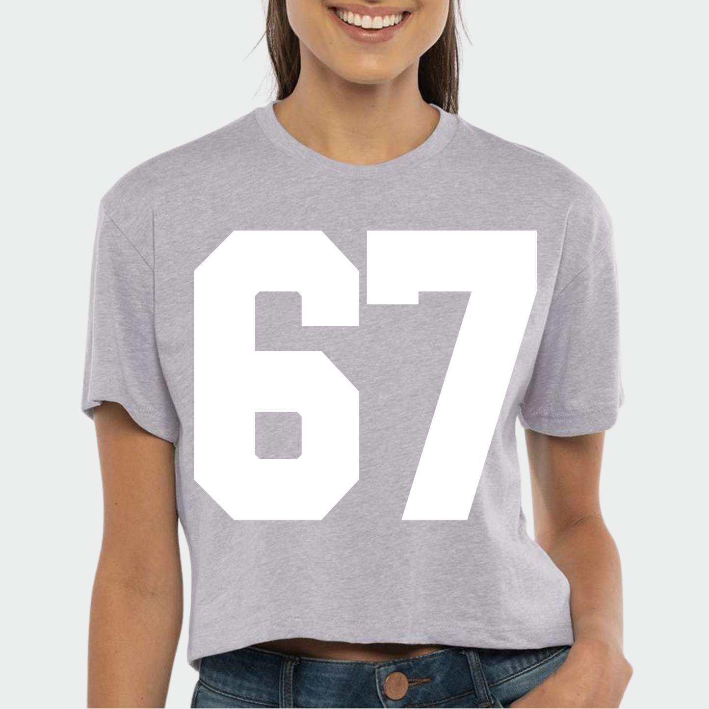 Lucky Number Women's Crop Top