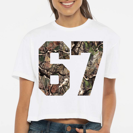 Lucky Number Women's Crop Top