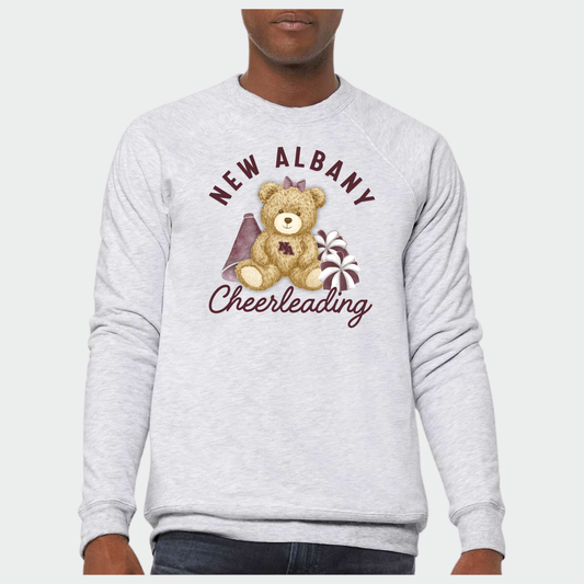 NAYCHEER: Classic Logo Sponge Fleece Crew Sweatshirt
