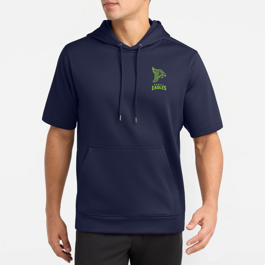 Powell Eagles: Short Sleeve Hooded Tech Sweatshirt