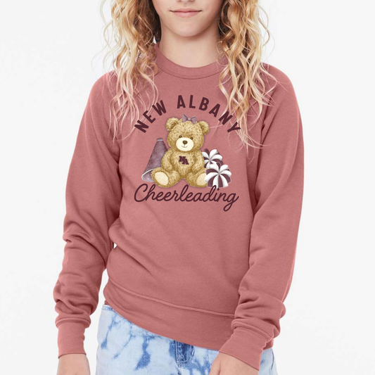 NAYCHEER: Classic Logo Sponge Fleece Crew Sweatshirt