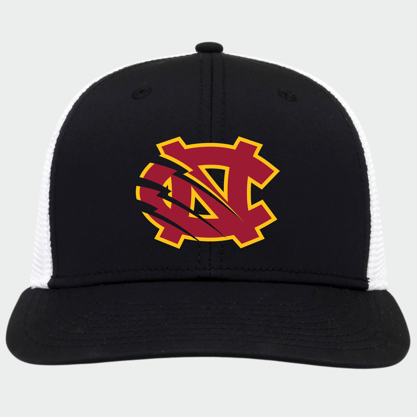 BRUINS: NC, Performance Trucker Cap *3D Embroidered*