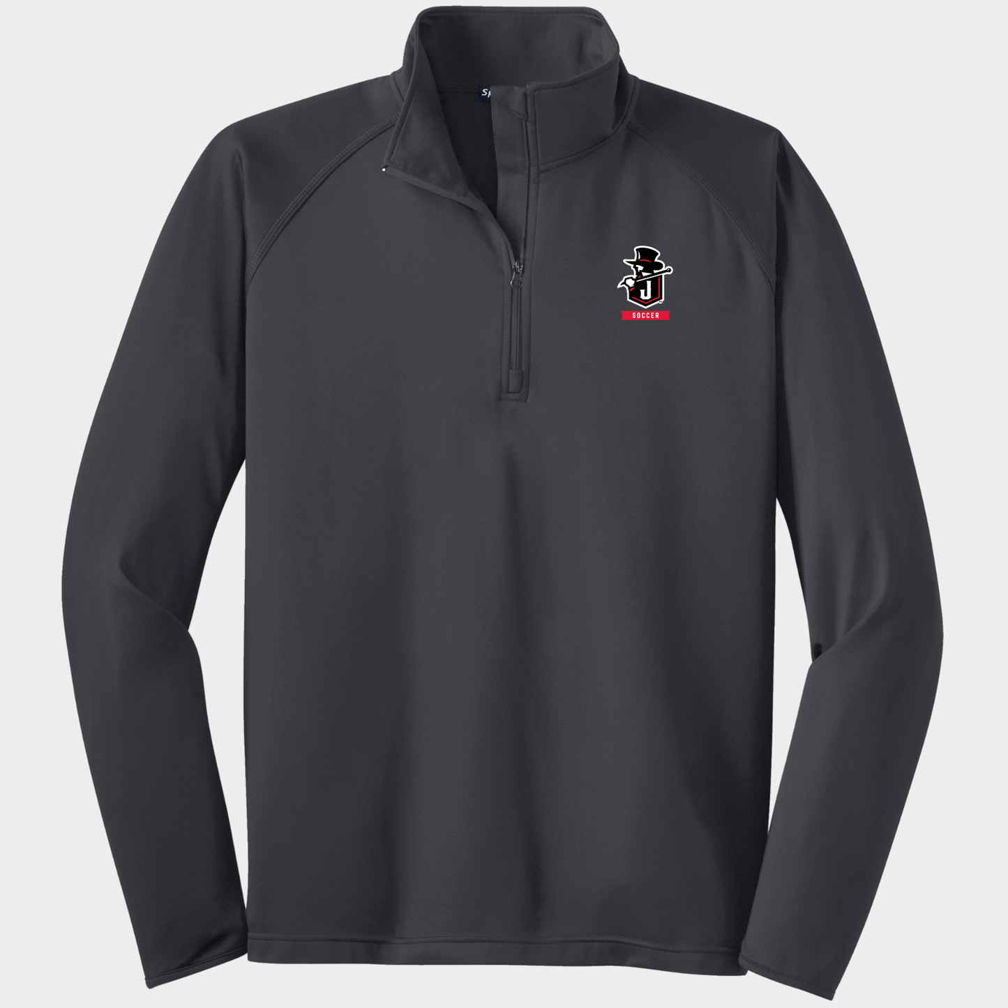JYAA: Johnstown Johnnie Logo *Pick Your Sport* Quarter Zip Long Sleeve Tech T-Shirt