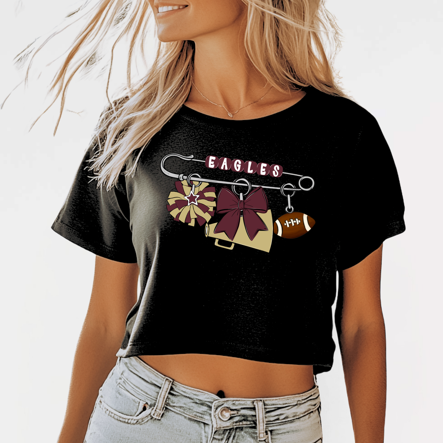 NAYCheer: Flowy Crop Top