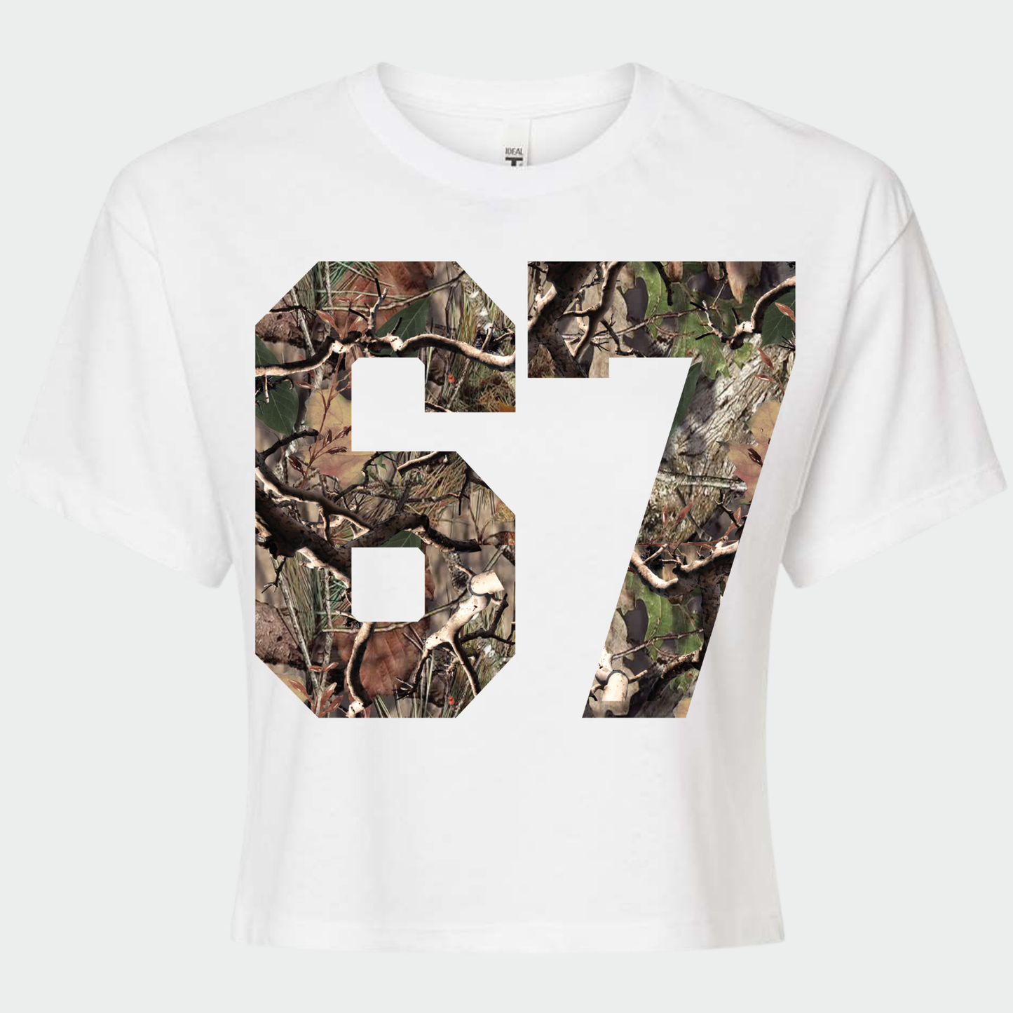 Lucky Number Women's Crop Top