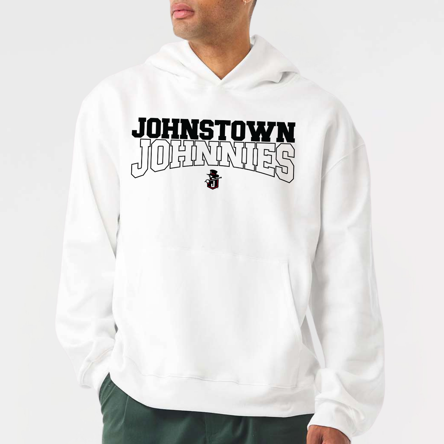 JYAA: Johnstown Johnnies Heavyweight Hooded Sweatshirt