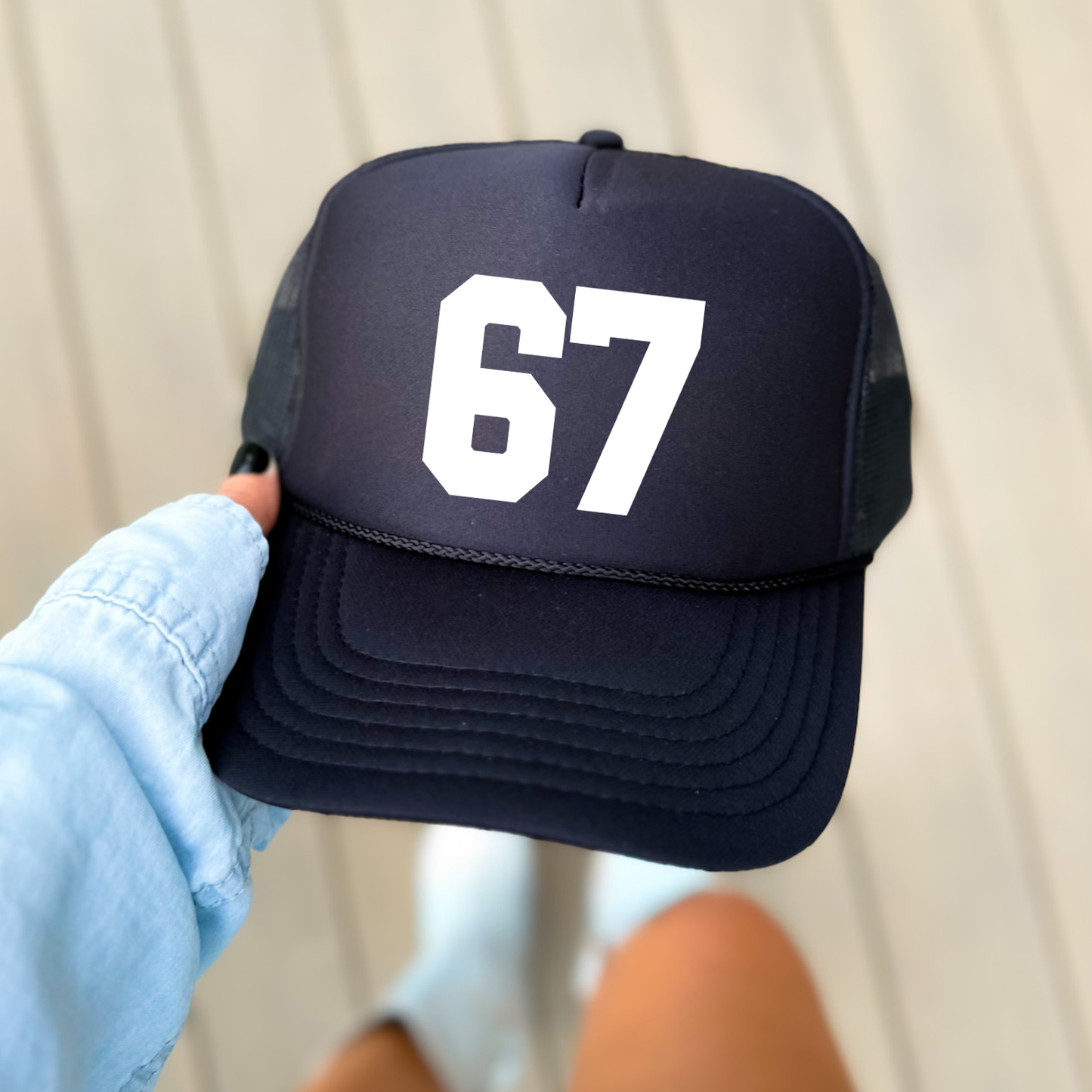 Lucky Number Foam Trucker Hat