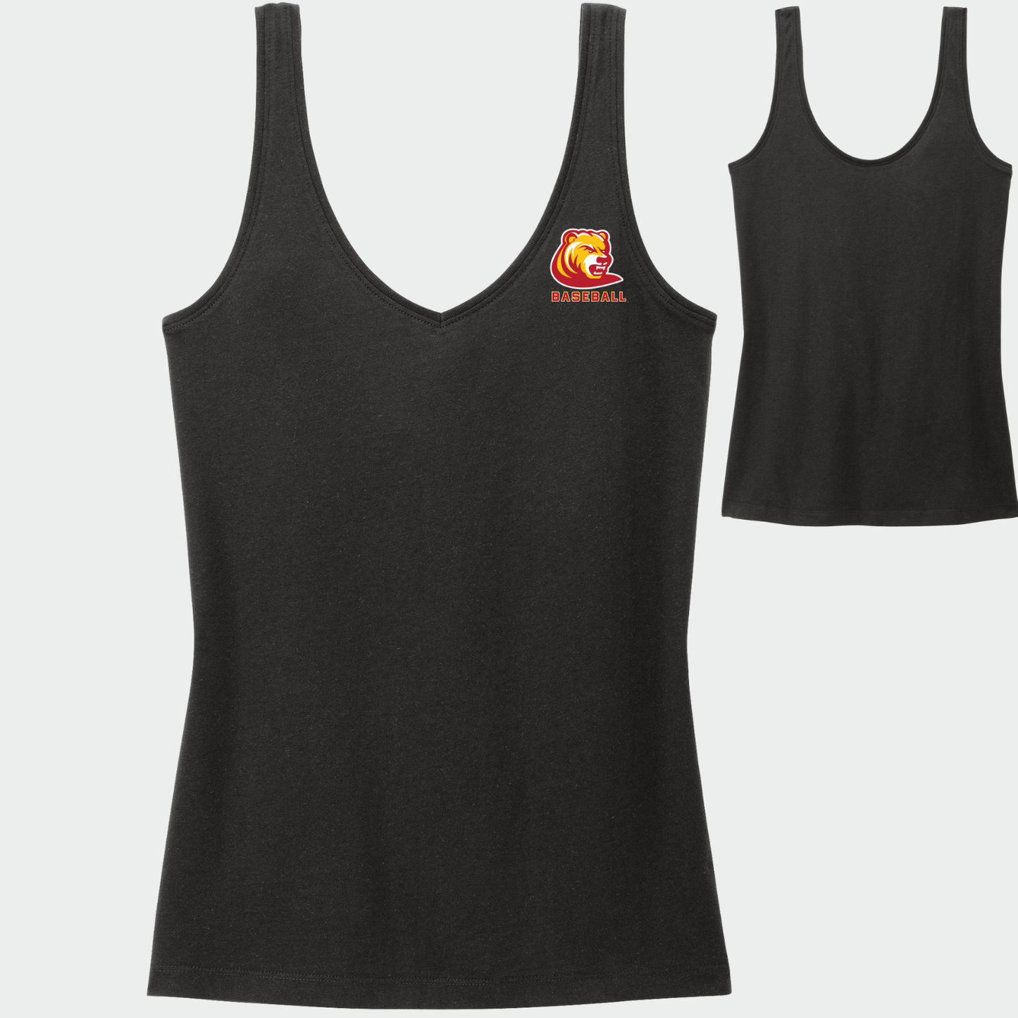 BRUINS: Women's CVC V-Neck Tank Top