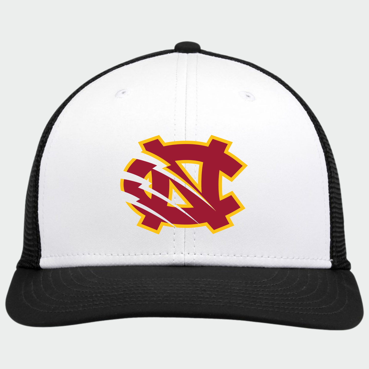 BRUINS: NC, Performance Trucker Cap *3D Embroidered*