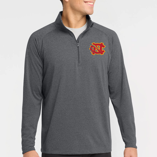 BRUINS: NC Quarter Zip Long Sleeve Tech Pullover