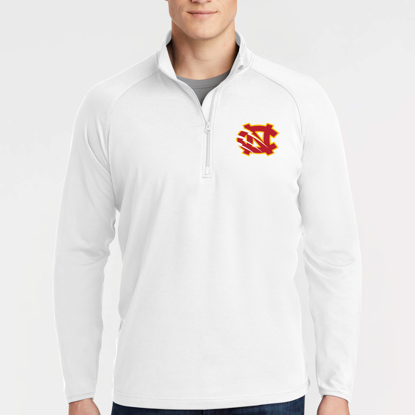 BRUINS: NC Quarter Zip Long Sleeve Tech Pullover