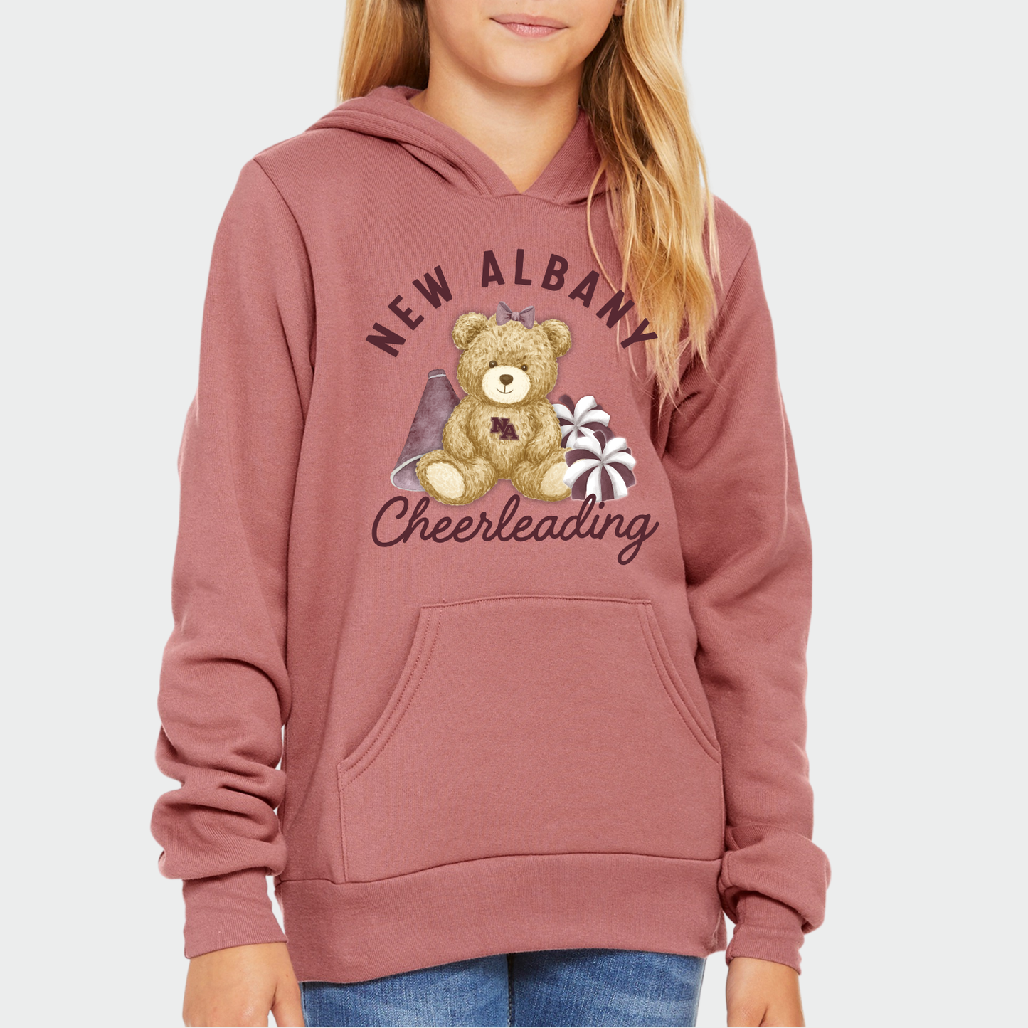 NAYCheer: Classic Logo Sponge Fleece Hooded Sweatshirt