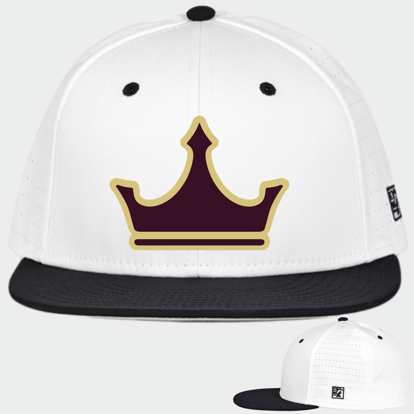 TCR: Triple Crown, Perforated GameChanger Cap *3D Embroidered*