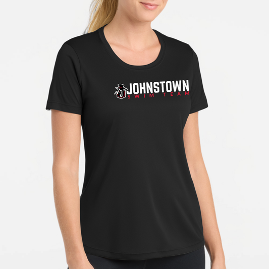 JS: Johnstown Swim Team Women's Tech Tshirt