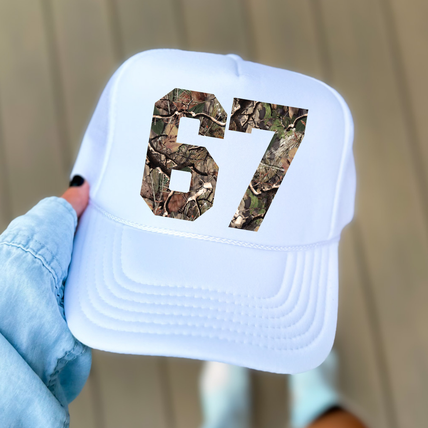 Lucky Number Foam Trucker Hat