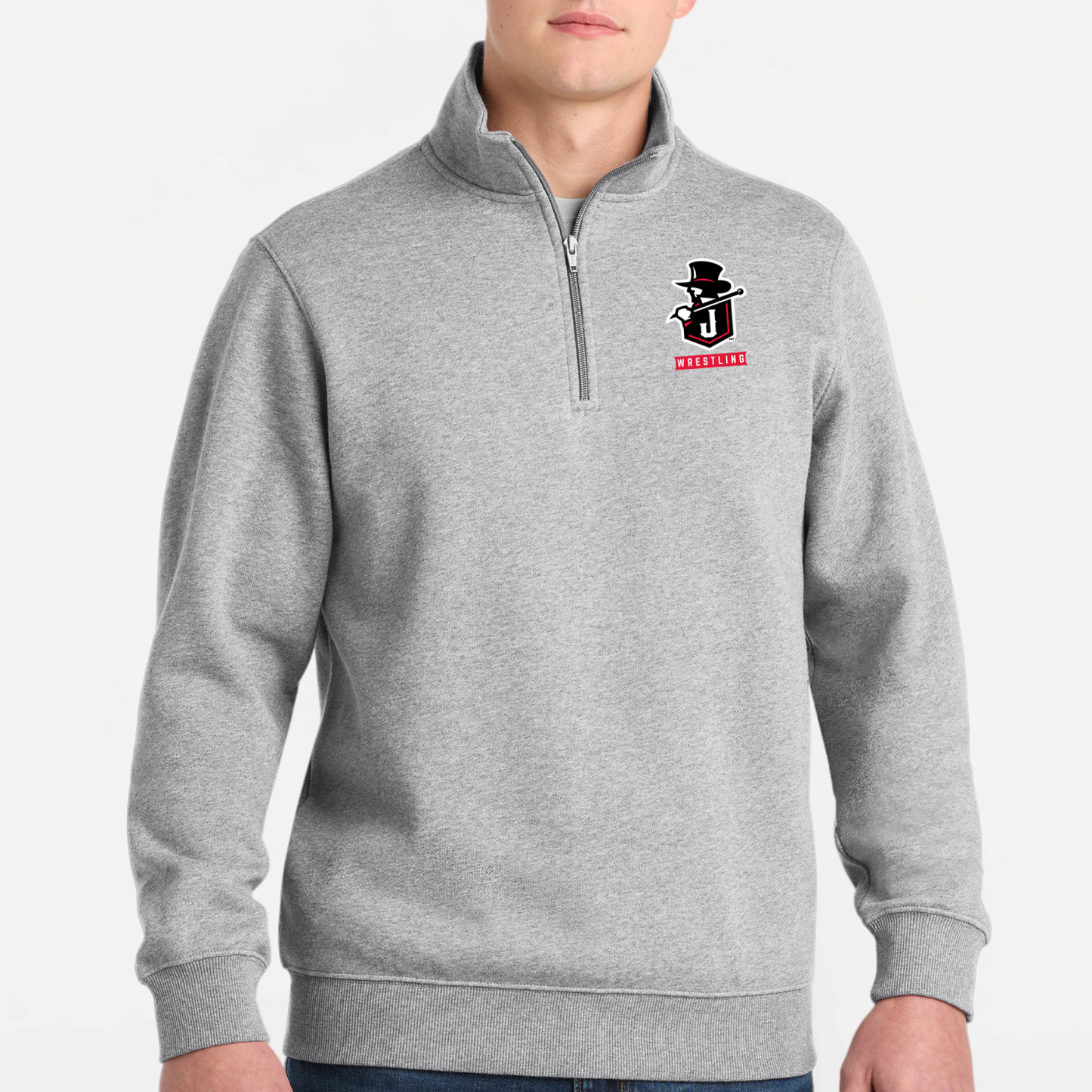 JYAA: Johnstown Wrestling Quarter-Zip Sweatshirt