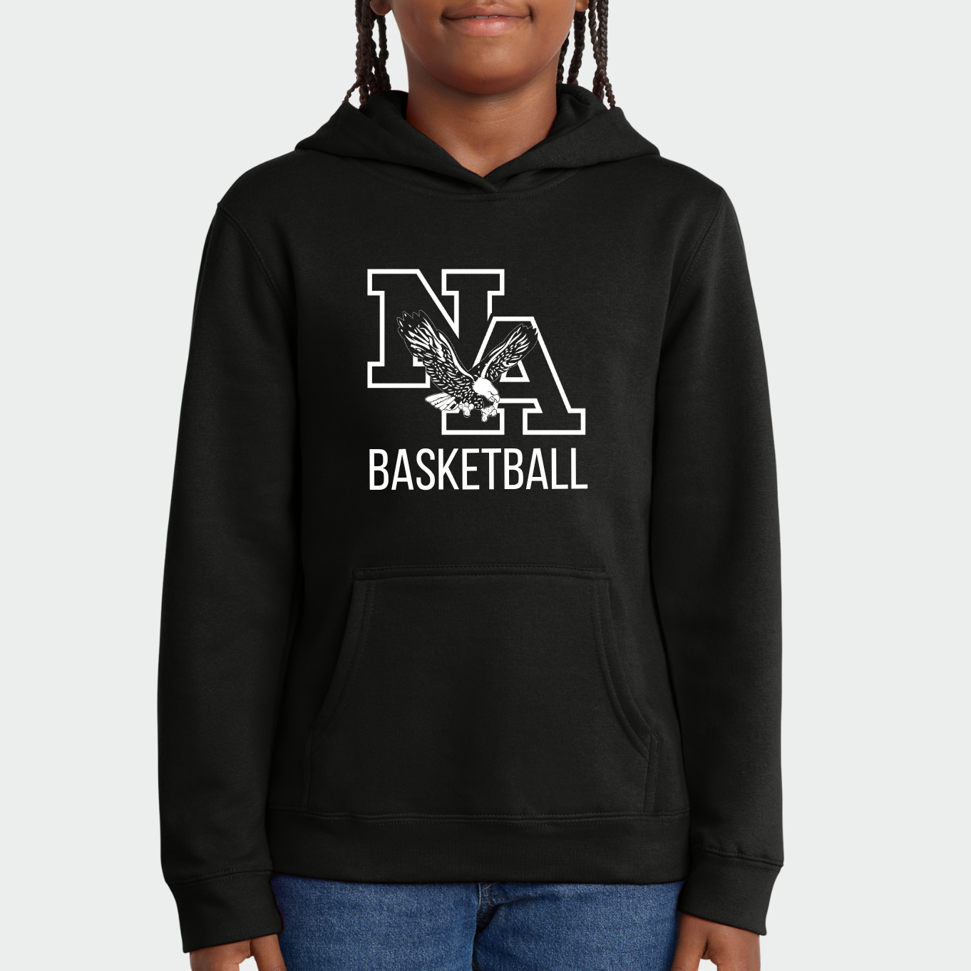 NAGTB: Hollow NA Basketball Hooded Sweatshirt