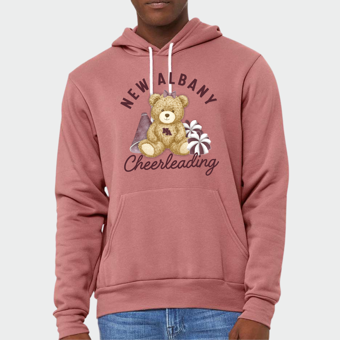 NAYCheer: Classic Logo Sponge Fleece Hooded Sweatshirt